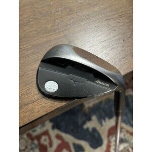 Mizuno S18 Gunmetal Black Forged 56 10 Sand Wedge Steel Shaft Wedge Flex RH